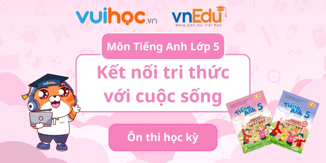 Duo TIẾNG ANH 5 - Global success (Ôn thi học kì)